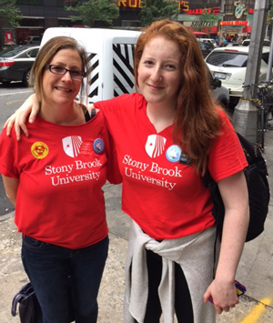 Heidi and Olivia at the People's Climate March