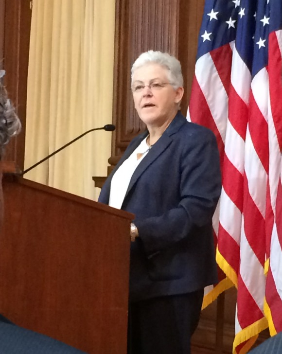 EPA Administrator Gina McCarthy delivers historic speech