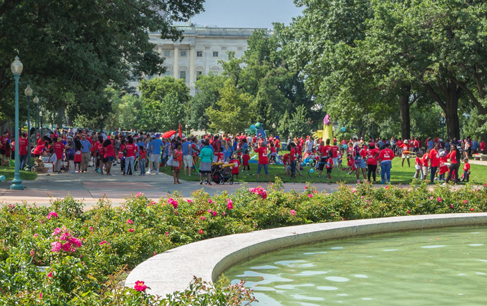 Parents came out in force to tell their legislators to stand up against climate change. Washington, are you listening?