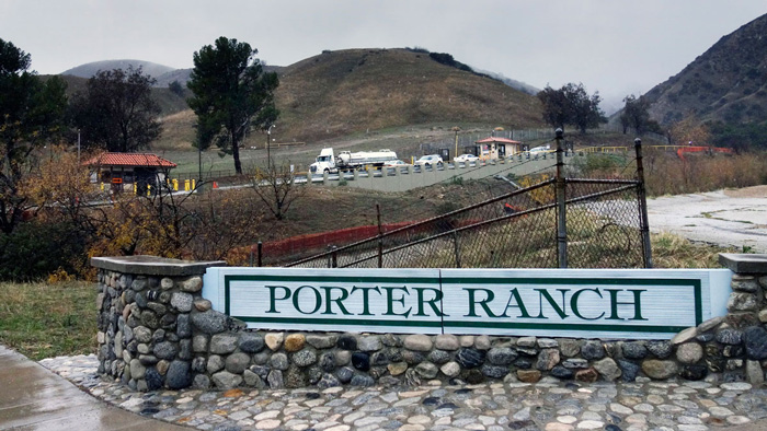 Porter Ranch community near Aliso Canyon