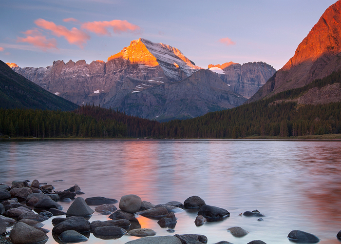 Glacier National Park, Montana, one of over 2,000 National Parks offering free admission through the Every Kid in a Park program