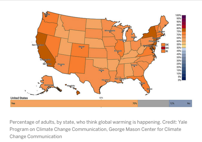 Climate Change opinion map 