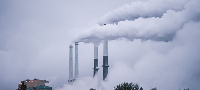 coal burning power plant