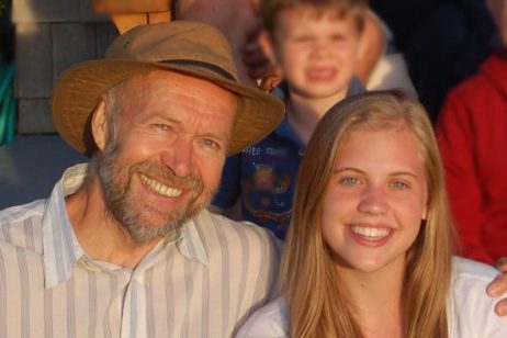 James Hansen and his granddaughter, Sophie