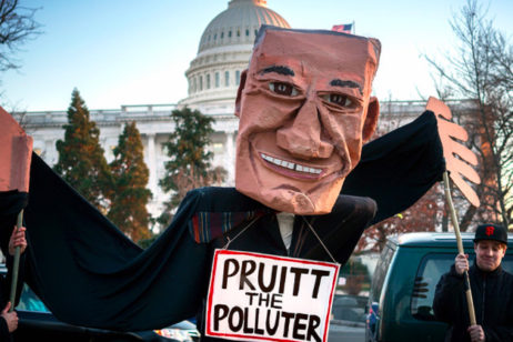Pruitt the polluter puppet