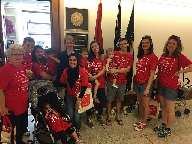 Tennessee families at Senator Alexander's office.