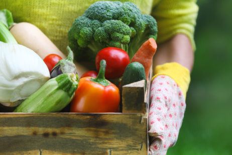 box of produce