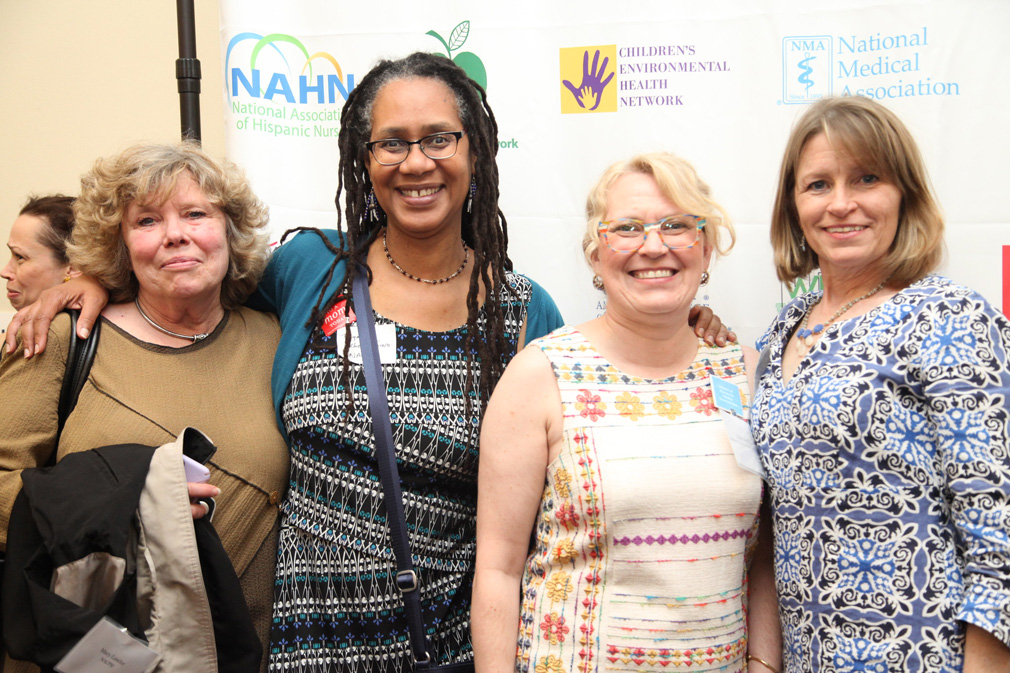 Katie Huffling, executive director the Alliance of Nurses for Healthy Environments, with partners.