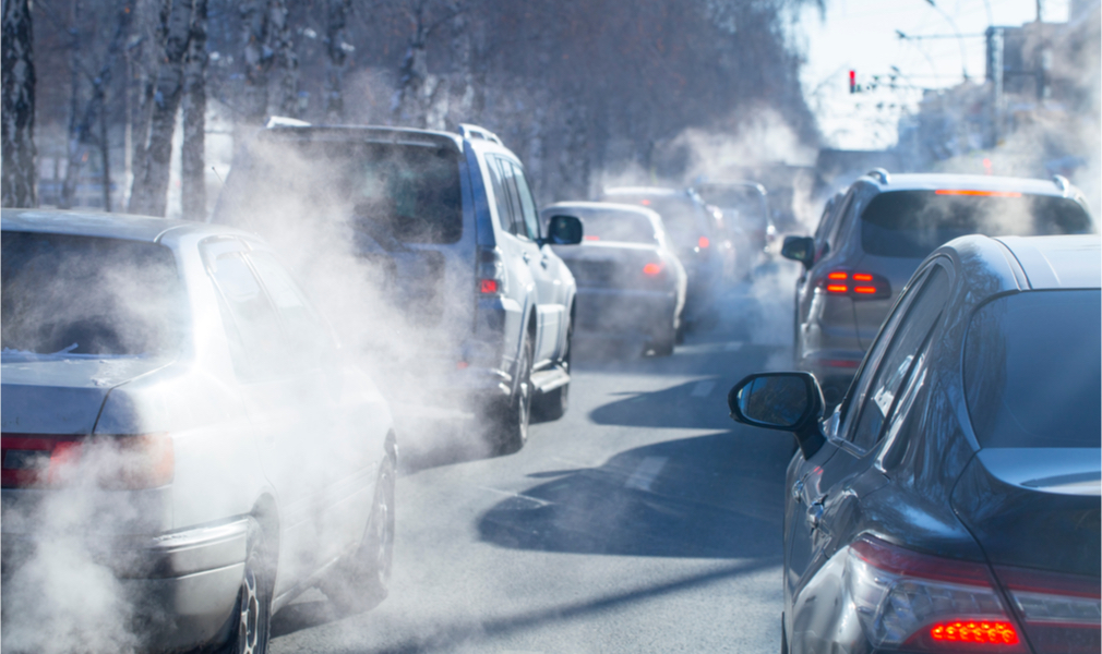 Companies like Toyota are trying to fight standards that would prevent the traffic pollution seen here