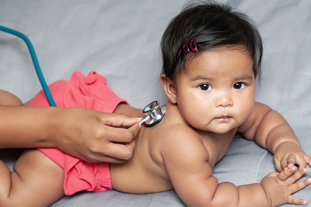 Babies like this one are affected by air pollution before birth