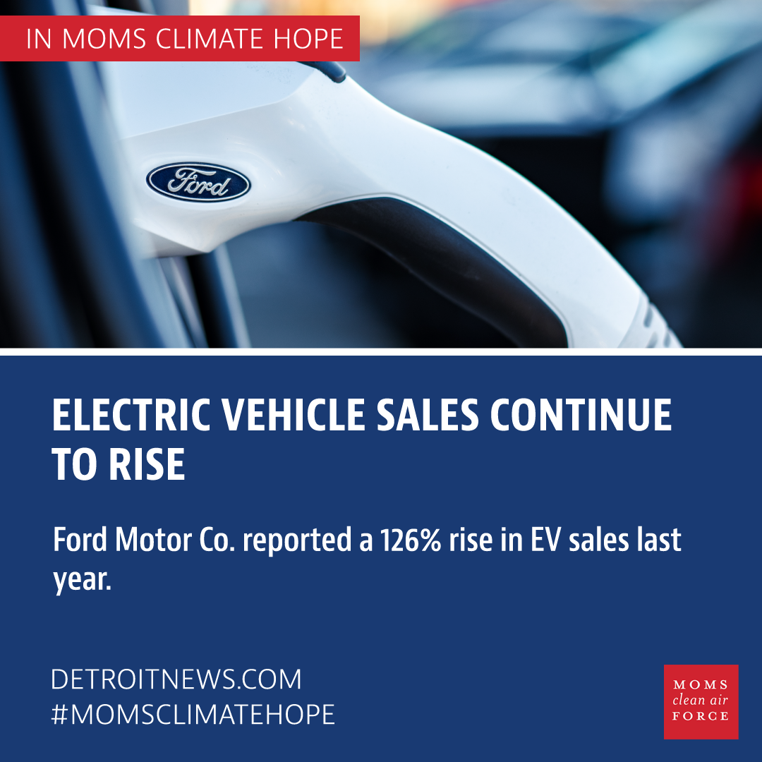 Electric vehicle sales continue to rise