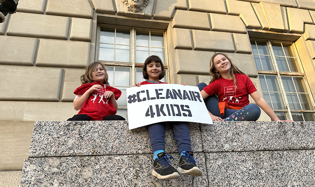 These Moms Clean Air Force kids deserve power plant pollution standards from the EPA