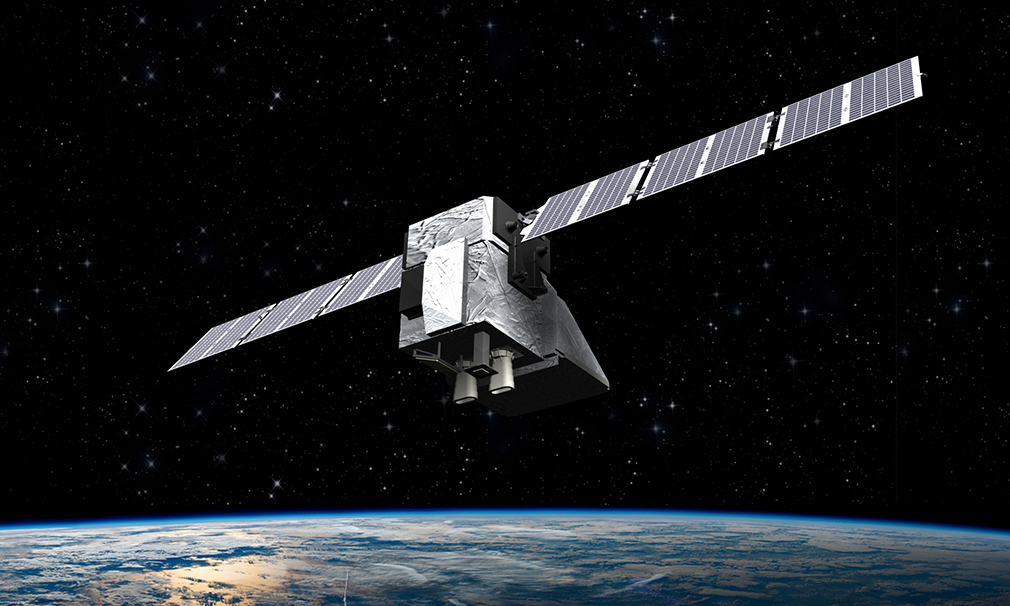 A rendering of MethaneSAT