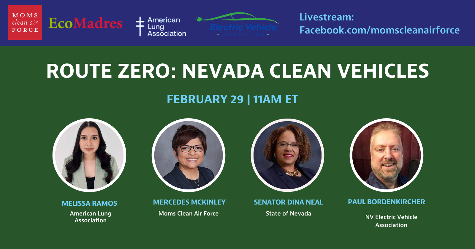 Nevada Clean Vehicles event banner