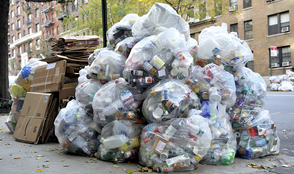 New packaging bill could make this pile of New York plastic pollution a thing of the past