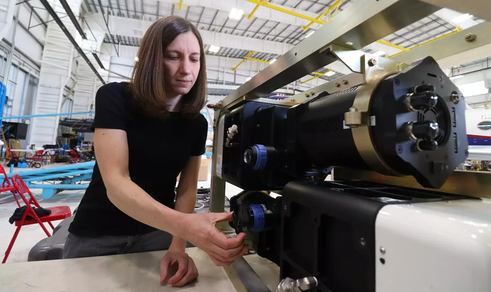 Harvard-Smithsonian astrophysicist Jenna Samra helped develop the sensor for MethaneSAT