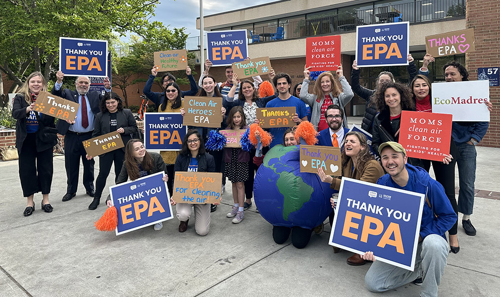 Moms Clean Air Force and partners thank EPA for stronger pollution protections for fossil fuel power plants