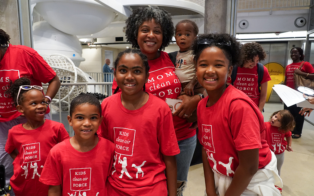 Moms Clean Air Force gathers at the National Children’s Museum to kick off the 2024 Play-In for Climate Action