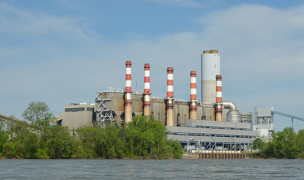 The coal-burning power plant on the Catawba River is one of the Duke Energy polluters in North Carolina.