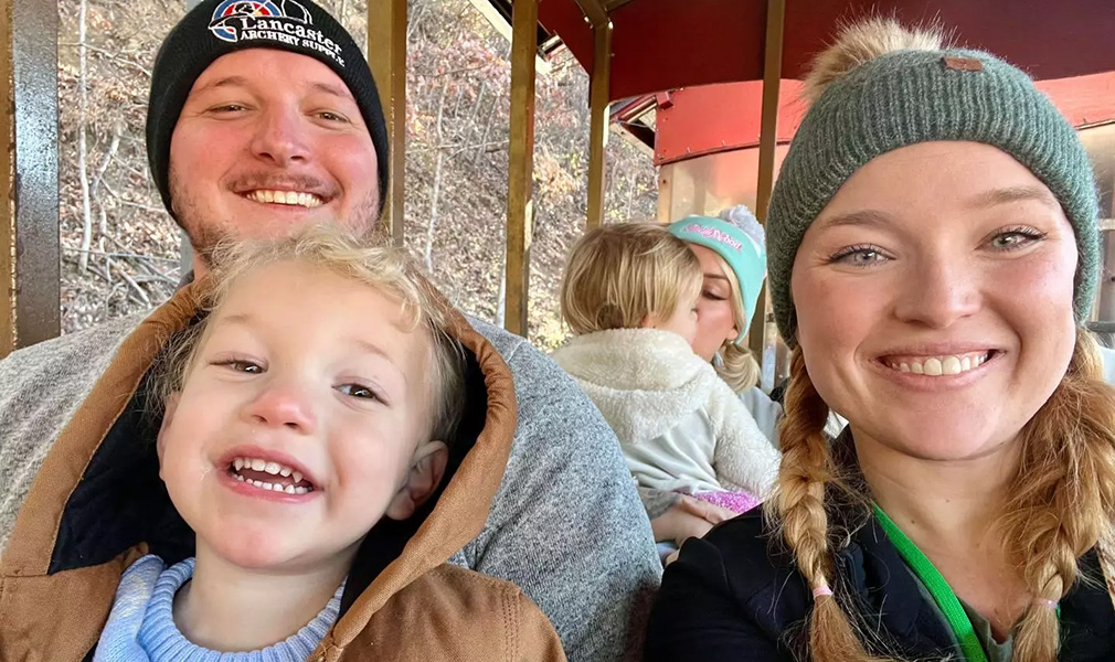 Chelsea Lyons and her family