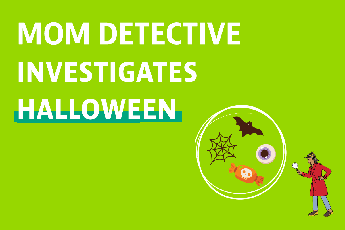 Mom Detective Investigates Halloween face paint