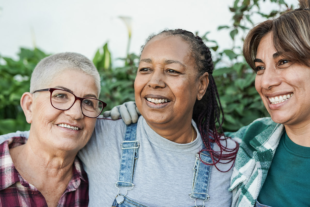 Older women who experience menopause