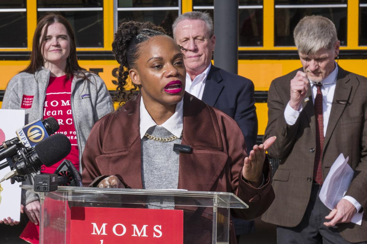 Congresswoman Summer Lee, who will be at the Moms Clean Air Force Annual Summit