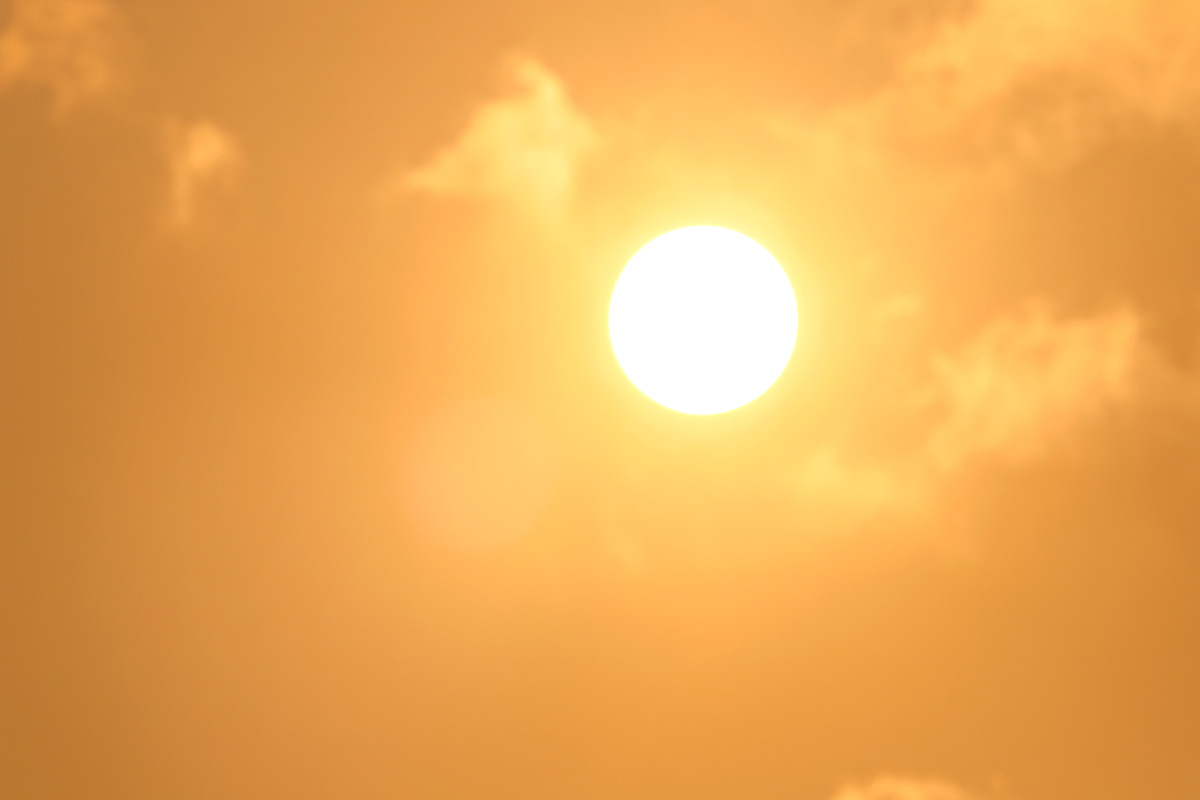 hot sun