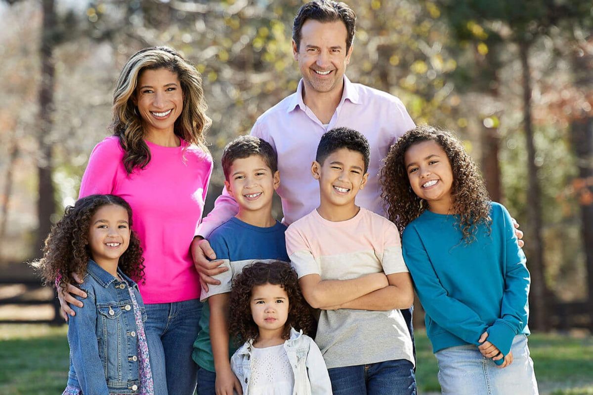 Debra Shigley and her family