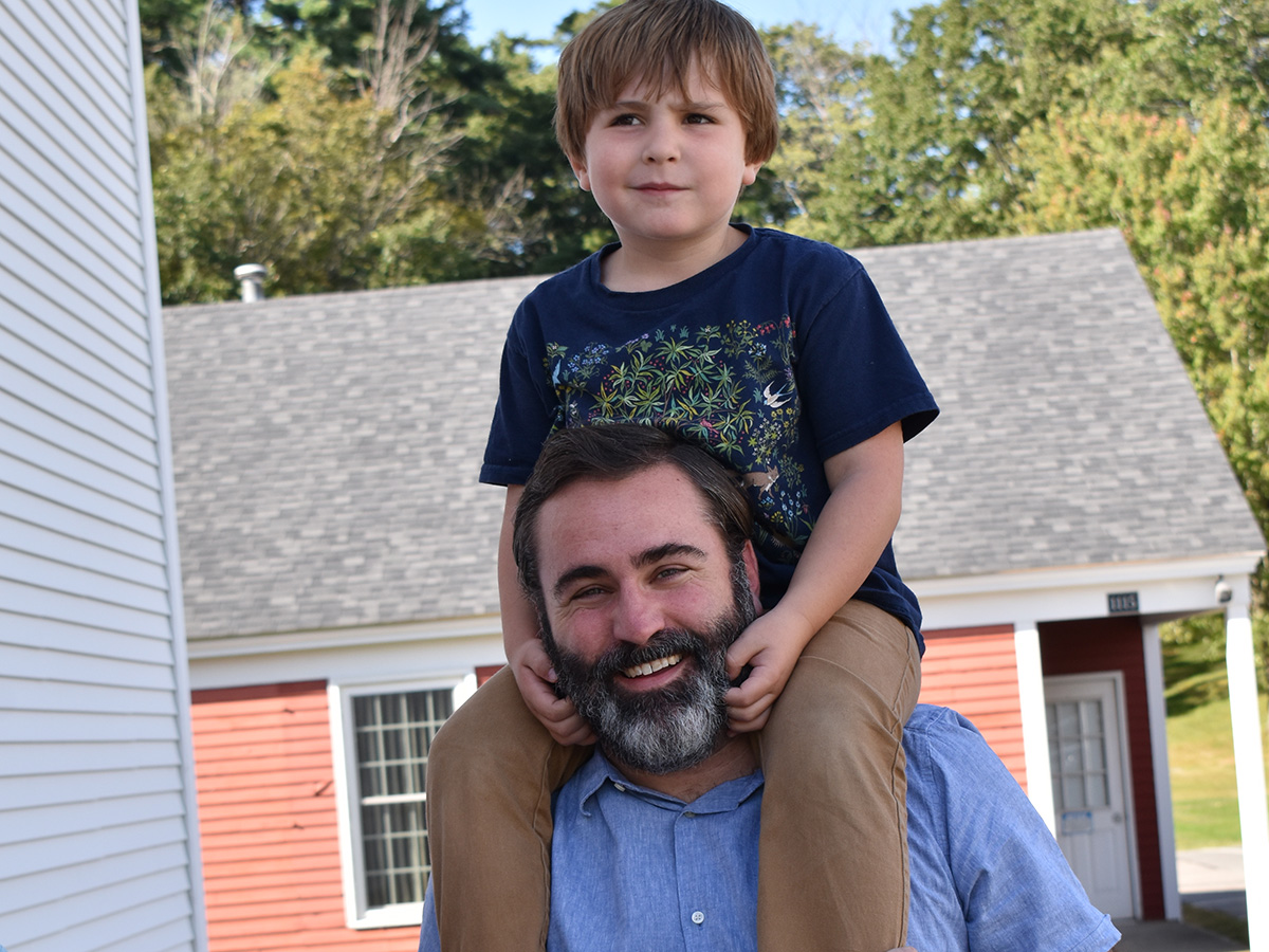 October superdad James Finnegan