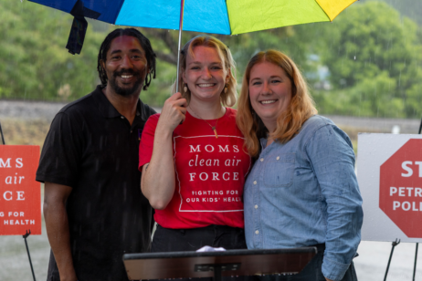 Moms and Partners Gather at Belle Town Hall to Demand Protections from Petrochemical and Plastics Industry