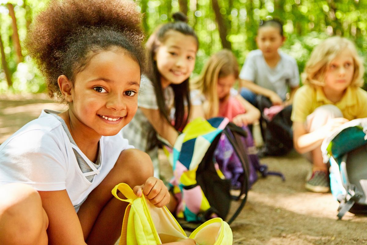 kids at summer camp
