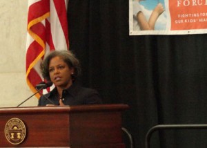Ohio Rep. Tracy Maxwell Heard speaking at Ohio MCAF Kickoff event.