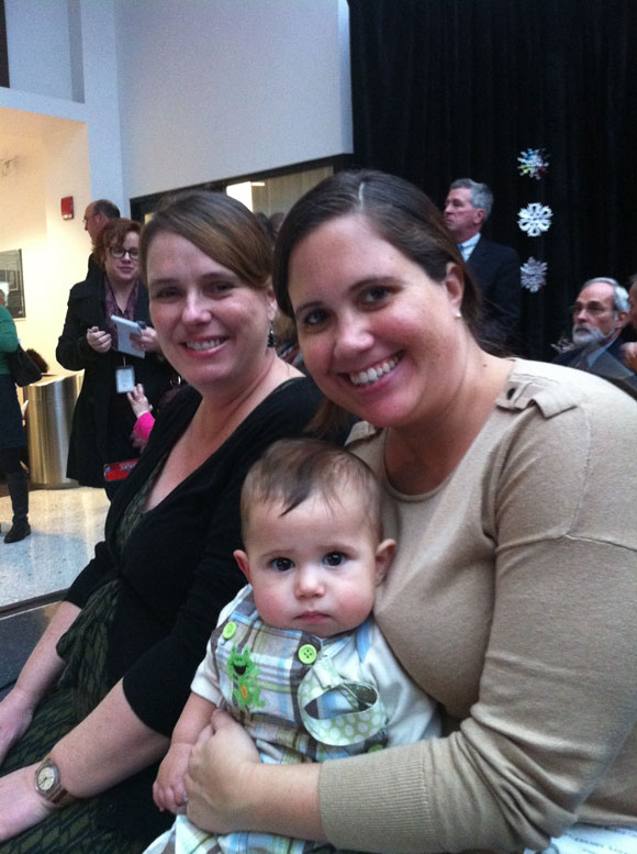 Dr. Stacy Small-Lorenz, Sarah Castleberry and her son