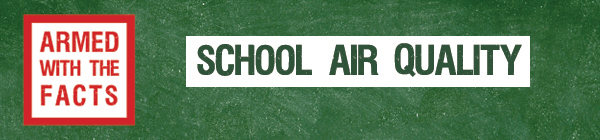 School air quality banner