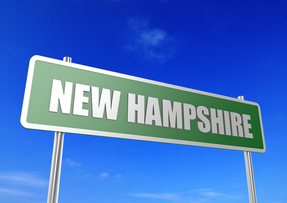 New Hampshire road sign 