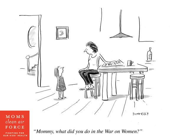 Mommy War cartoon